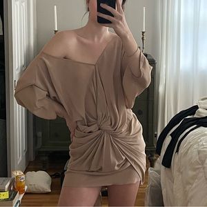 Lanvin Paris silk dress